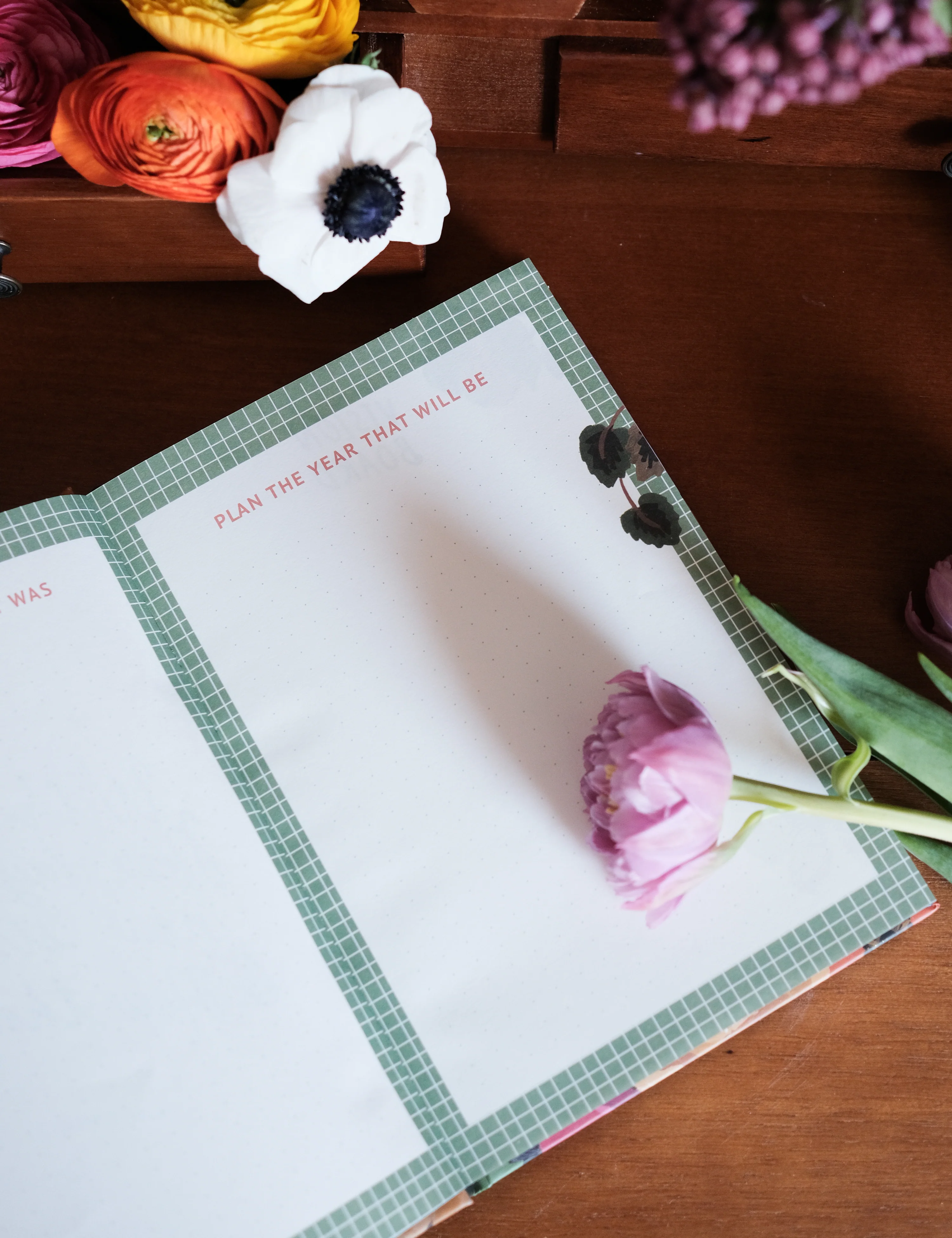 Undated Yearly Planner | Poppy Fields - Image 11